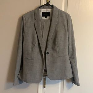 Banana Republic Gray 2 Piece Suit